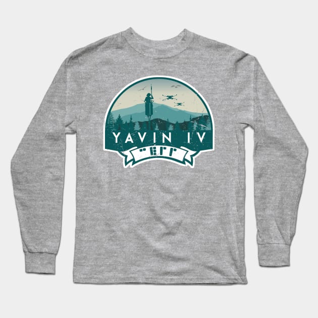 Rebel Base Planet 77 Long Sleeve T-Shirt by PopCultureShirts